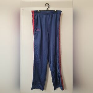 Womens  Large vintage 90s kappa pants side strip ladies navy red